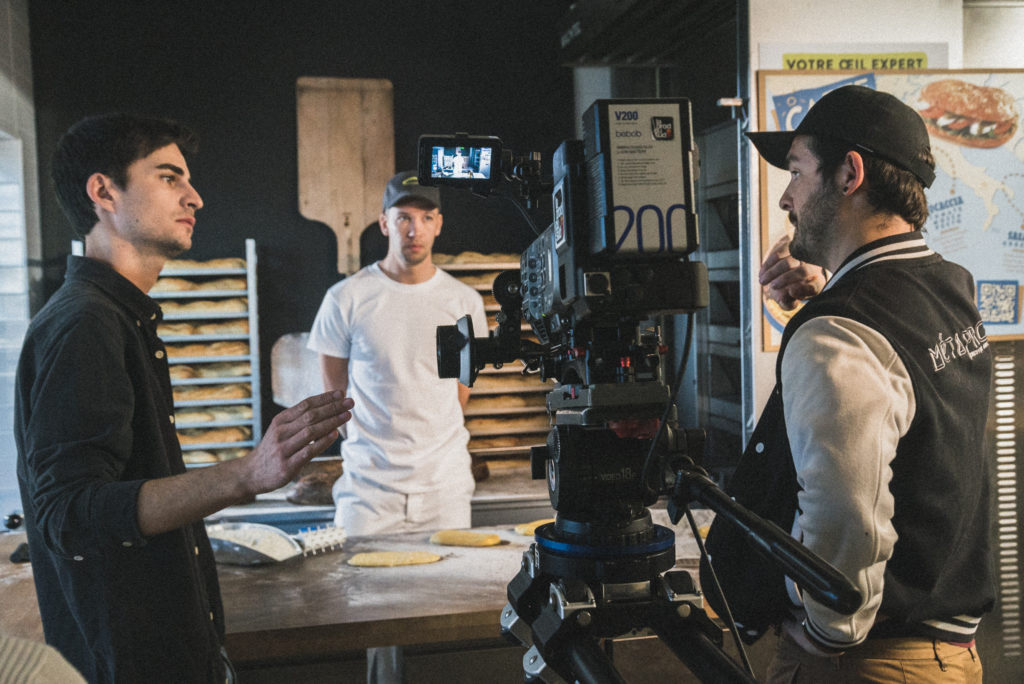 Tournage de la Pub Ange Carte été par Métaprod